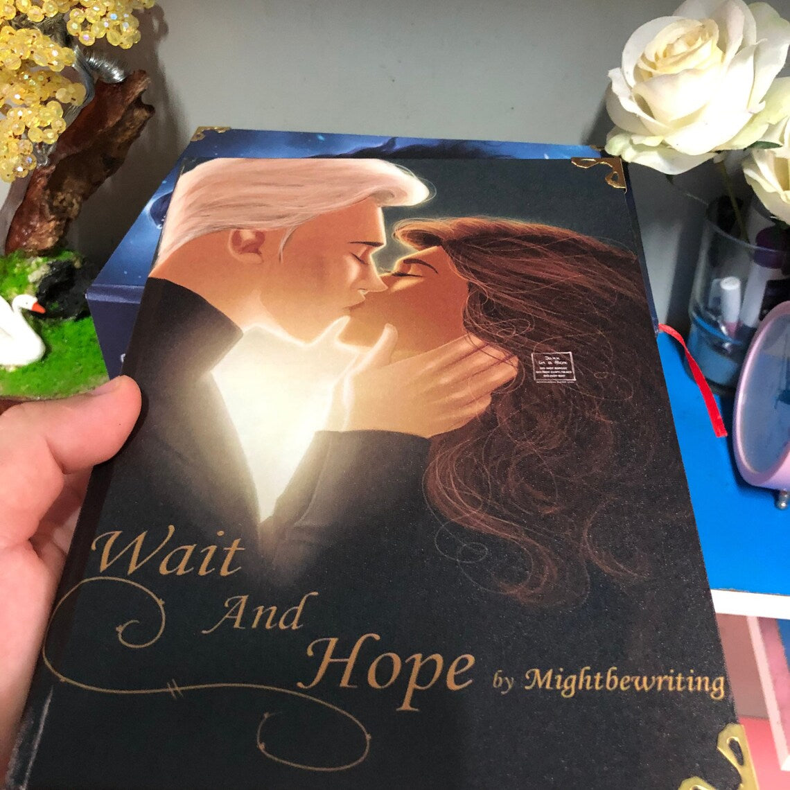 Wait and Hope Book - Hardcover Bookbinding