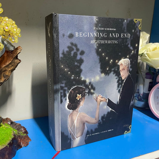 Beginning and End Book - Matte Hardcover with Metallic Accents