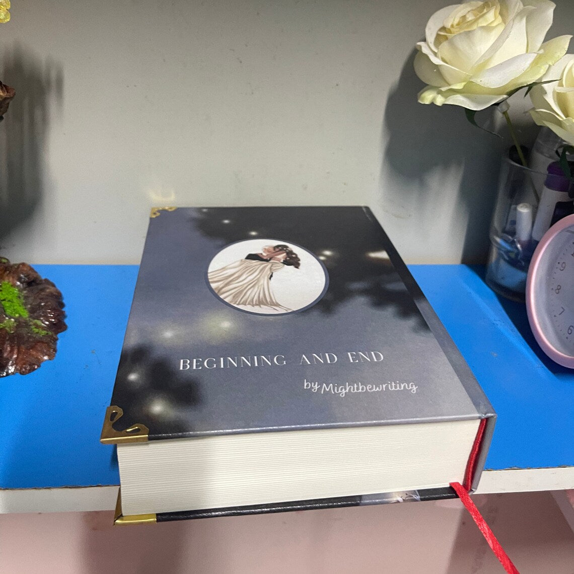 Beginning and End Book - Matte Hardcover with Metallic Accents