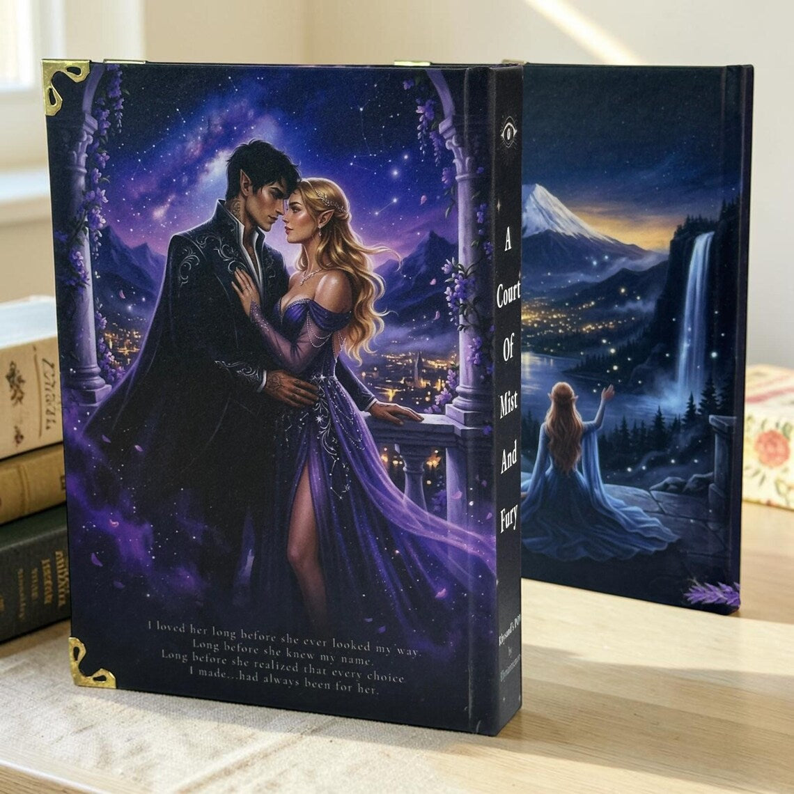 ACOTAR & ACOMAF Rhysand Pov Rebound Hardcover Books