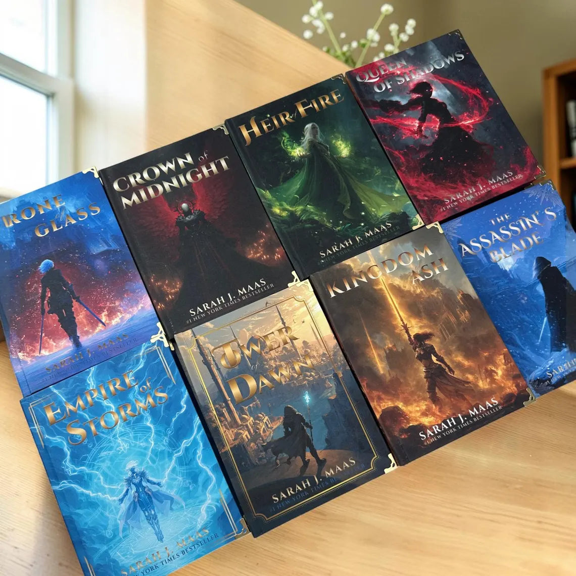 Throne of Glass 8 Book Set