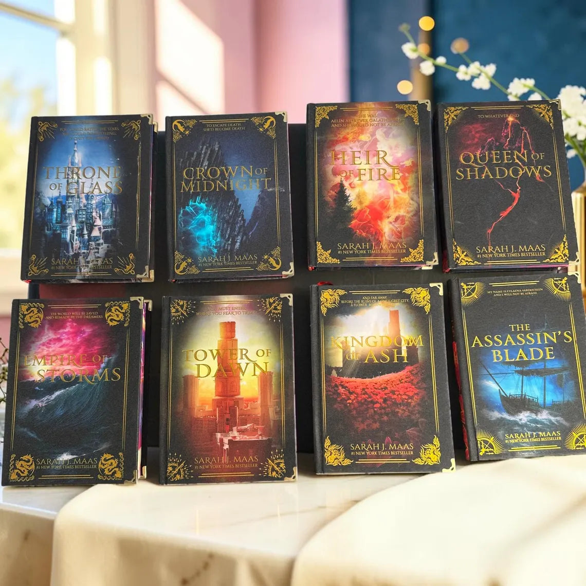 Throne of Glass 8 Book Set